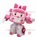 White and pink toy ambulance REDBROKOLY mascot Transformers way