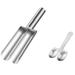 Meatball Scoop Maker Meatball Shape Maker Stainless Steel Kitchen Manual Meatball Maker Food Grade Long Handle Meatball Machine Portable Meatball Cooking Utensils Set Stainless Steel with Container