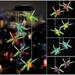 LED Dragonfly Wind Chimes Color Changing Solar Wind Chimes Outdoor Waterproof Mobile Solar Lights Decoration for Garden Yard Patio Home Gifts