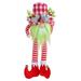 Gbayxj Merry Christmas Cute Doll Ornament Christmas Doll Wearing Red Santa Suit Wearing Matching Hat With Box Christmas Long Legged Doll 2024 Desktop Ornament Home & Garden