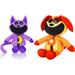 2024 New Smiling Critters Plush Toy 12 Soft Stuffed Animal Monster Figure Doll Catnap Plush Funny smiley critters Pillow Chapter 3 Deep Sleep Game Favors Preferred Gifts for Kids and Fans