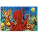 Bestwell 500 Piece Puzzles for Adults Cartoon Underwater World Fishes Octopus Jigsaw Puzzles Kids Educational Intellectual Fun Family Game Entertainment DIY Creative for Home Decor