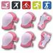 Alvage 6pcs/set Children Knee/Elbow Pads protector Gears Bicycle Ice Inline Roller Skate cycling Protector For Longboard Skateboard Kids Protective Gear
