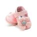 Baby Girls Flats with Flower Floral Princess Wedding Dress Shoes Soft Sole Newborn Infant Anti-Slip Crib First Walkers Shoes