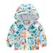 BOLUOYI Winter Jackets for Boys 8-10 Kids Baby Windproof Coat Hooded Print Zipper Grils Toddler Boys Autumn Jacket Boys Coat&Jacket Boys Winter Jacket Size 6T