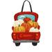 Red Truck With Pumpkins Hooked Door DÃ©cor Festive Holiday Wreath Door DÃ©cor Welcome Decoration For Homes Gardens And Yards