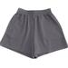 XMMSWDLA Womens Sweat Shorts Casual Lounge Cotton Shorts Trendy Summer Running High Waisted Athletic Shorts Gray Soccer Shorts Women