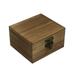 GHYJPAJK CTDWNT Unfinished Wooden Storage Box with Lid Wood Storage Boxes Wood Boxes with Hinged Lid & Front Clasp for DIY Storage Jewelry Plain Pine Box