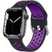 YuiYuKa Sport Bands Compatible with Apple Watch Band iWatch Bands 49mm 45mm 44mm 42mm 41mm 40mm 38mm Women Men Adjustable Soft Silicone Sport Band for iWatch Series 9 8 7 6 5 4 3 2 1 SE Ultra