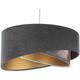 Bps Koncept - Lampe suspendue Galaxy gris foncé, marbre, or 1 x E27 ø 50cm h: 105cm Dimmable