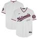 Dylan Crews Washington Nationals Autographed White Nike Replica Jersey - Signed on Front