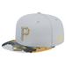 Men's New Era Gray Pittsburgh Pirates Active Team Camo 59FIFTY Fitted Hat