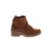 Cliffs by White Mountain Ankle Boots: Brown Shoes - Women's Size 9