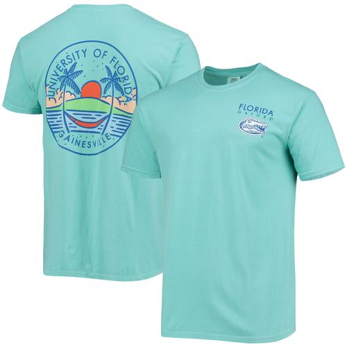 Mintgrünes Florida Gators Circle Scene Comfort Colors T-Shirt für Herren