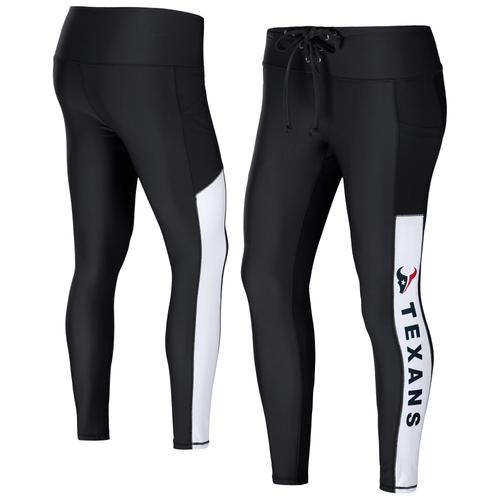 Damenbekleidung von Erin Andrews Schwarze Houston Texans-Leggings