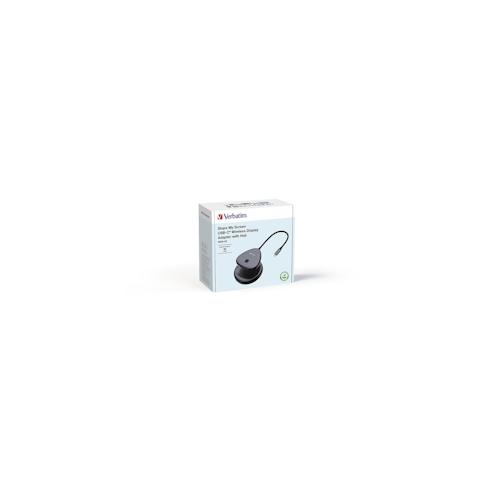 Verbatim Drahtloser USB-C 4K Monitor Adapter mit HUB WDA-02 32147