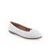 Women's Homebet Casual Flat by Aerosoles in White Perf (Size 10 1/2 M)