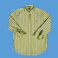 Ralph Lauren Shirts | Lauren Ralph Lauren Vertical Striped Dress-Shirt | Color: Blue/Yellow | Size: L