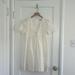 Madewell Dresses | Brand New! Madewell Tie Front White Dress | Color: White | Size: 2