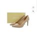 Michael Kors Shoes | Michael Kors Padded Dorothy Pointed Toe Stiletto Pump | Color: Tan | Size: 10