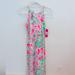 Lilly Pulitzer Dresses | *Nwt* Lilly Pulitzer Margot Maxi Dress - Size Xs | Color: Green/Pink | Size: Xs