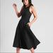 Athleta Dresses | Nwt Athleta Black Hybrid Support Winona Midi Dress Size Xxs | Color: Black | Size: Xxs