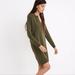 Madewell Dresses | Madewell Merino Wool Blend Sweater Polo Dress Xxs #Nb860 | Color: Green | Size: Xxs