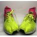 Nike Shoes | Nike Zoom Pegasus Runners With Sock Style Fit Women | Size 7 | Color: Green/Pink | Size: 7