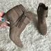 Ralph Lauren Shoes | Lauren Ralph Lauren Belcia Suede Leather Heeled Booties/Boots Sz 6.5 Taupe Beige | Color: Brown/Tan | Size: 6.5