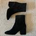 J. Crew Shoes | J.Crew Women’s Ankle Suede Booties Size 8 | Color: Black | Size: 8