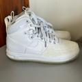 Nike Shoes | Nike Lunar Force 1 Duck Boot "White/Gum Bottom" | Color: White | Size: 10