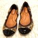 Coach Shoes | Coach Women's Signature Logo Flats Brown Sz 8 Euc | Color: Brown/Tan | Size: 8