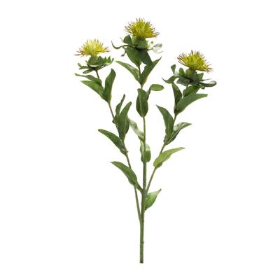 Thistle Floral Spray (Set Of 6) by Melrose in Gree...