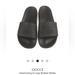 Gucci Shoes | Gucci Slide - Women’s Size 7, Rubber Black Slide, Interlocking Logo | Color: Black | Size: 7