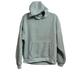 American Eagle Outfitters Tops | American Eagle Light Blue Hoodie Medium Sherpa Fleece Pullover Sweatshirt Long S | Color: Blue | Size: M