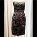 Jessica Simpson Dresses | Nwt Jessica Simpson Strapless Floral Dress | Color: Black | Size: 6