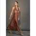 Anthropologie Dresses | Anthropologie X Nikita Mhaisalkar Flounced Maxi Dress Size 0p | Color: Brown | Size: 0p