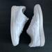 Nike Shoes | Nike Women’s Court Vision Low Top White Sneakers Size 10 Cd5434-100 | Color: White | Size: 10