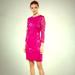 Nine West Dresses | Nine West Dress 3/4 Sleeve Lace Shift | Color: Pink | Size: 6