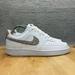 Nike Shoes | Nike Court Vision Lo Next Nature Womens Size 8.5 Shoes White Tan Sneakers New | Color: White | Size: 8.5