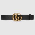 GUCCI GG Marmont 2015 Re-Edition Wide Belt, Size 80
