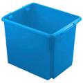 Stapelbox Aufbewahrungsboxen Gr. B/H/T: 36 cm x 36 cm x 45,5 cm, blau Kiste Kisten