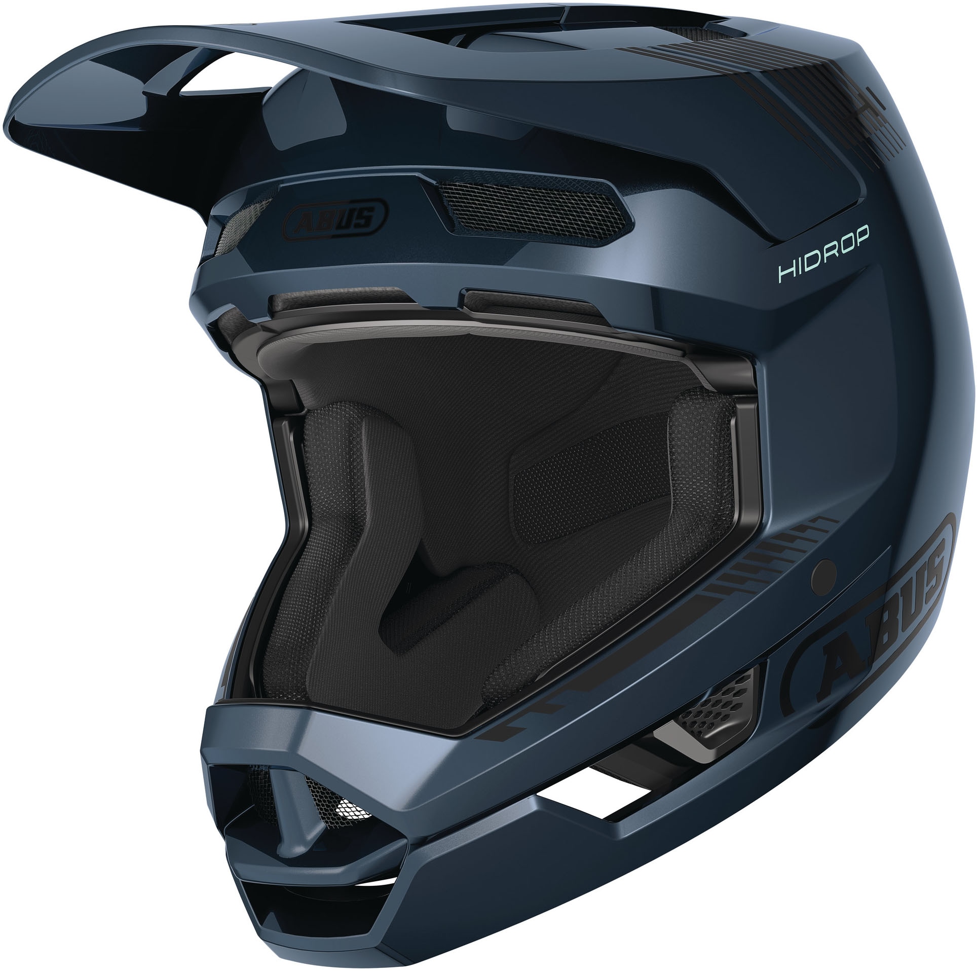 Fahrradhelm ABUS "HIDROP" Gr. S, blau (midnight blau), Helme, S Kopfumfang: 55cm - 56cm Image