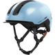 Fahrradhelm ABUS "HUD-Y" Helme Gr. L Kopfumfang: 57 cm - 61 cm, blau (iced blue) Fahrradhelme für Erwachsene