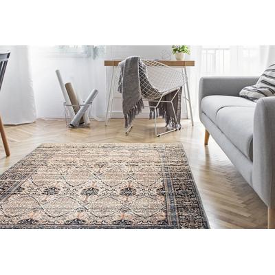 Teppich ARTE ESPINA "Galaxy 1400", beige (beige, blau), B:80cm H:6mm L:150cm, Polyester, Teppiche Image
