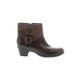 Clarks Ankle Boots: Brown Shoes - Women's Size 7