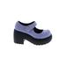 t.u.k. Heels: Purple Ombre Shoes - Women's Size 7