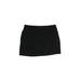 Lands' End Casual Skirt: Black Solid Bottoms - Women's Size Large