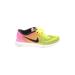 Nike Sneakers: Yellow Color Block Shoes - Women's Size 7