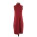 Old Navy Casual Dress - Midi: Burgundy Solid Dresses - Women's Size X-Small
